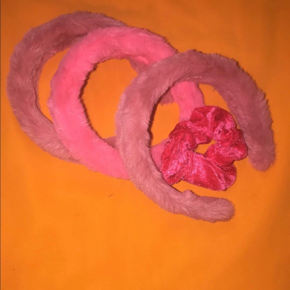 Fur Headbands With Matching Scrunchies - Picture 6 of 16